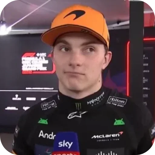 😒 Стикер «Oscar Piastri» для Telegram
