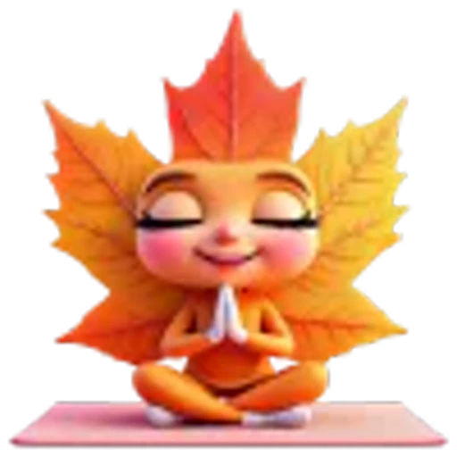 🤩 Эмодзи «Осенний шрифт» для Telegram