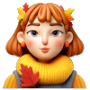 😊 Эмодзи «осень 4 🍁» для Telegram