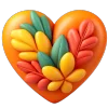 🧡 Эмодзи «осень 4 🍁» для Telegram