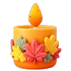🕯 Эмодзи «осень 4 🍁» для Telegram