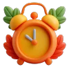 ⏰ Эмодзи «осень 4 🍁» для Telegram