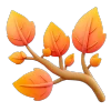 🍂 Эмодзи «осень 4 🍁» для Telegram
