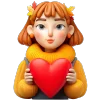 😍 Эмодзи «осень 4 🍁» для Telegram