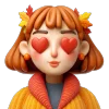 😍 Эмодзи «осень 4 🍁» для Telegram