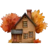 🏡 Эмодзи «Осень 5» для Telegram