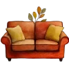 🛋 Эмодзи «Осень 5» для Telegram