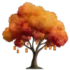 🌳 Эмодзи «Осень 5» для Telegram