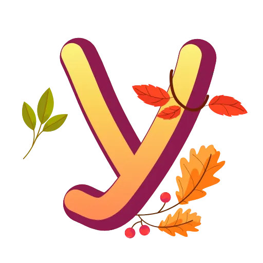 🔠 Эмодзи «осень 6 🍁» для Telegram