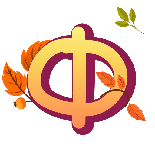 🔠 Эмодзи «осень 6 🍁» для Telegram