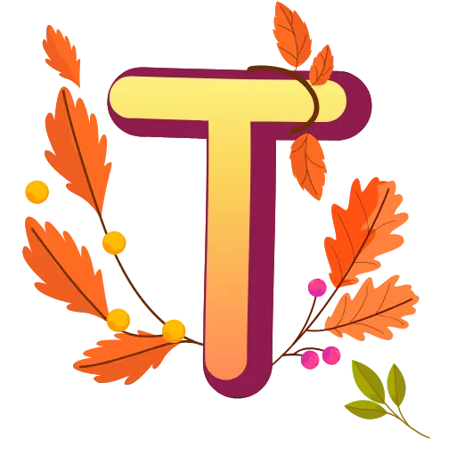 🔠 Эмодзи «осень 6 🍁» для Telegram