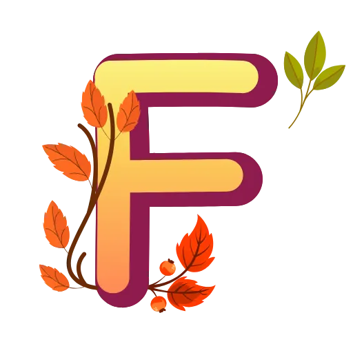 🔠 Эмодзи «осень 6 🍁» для Telegram