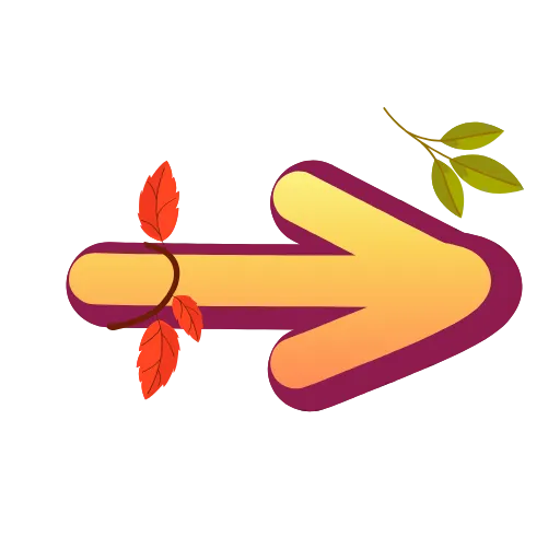 ➡️ Эмодзи «осень 6 🍁» для Telegram