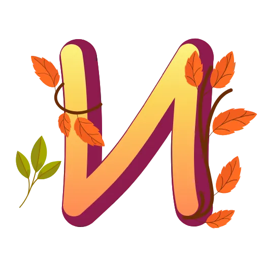 🔠 Эмодзи «осень 6 🍁» для Telegram