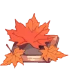 📖 Эмодзи «Осень 🍁» для Telegram