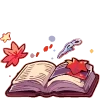 📖 Эмодзи «Осень 🍁» для Telegram