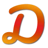 🍁 Эмодзи «Красно-оранжевые буквы» для Telegram
