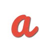 🍁 Эмодзи «Красно-оранжевые буквы» для Telegram