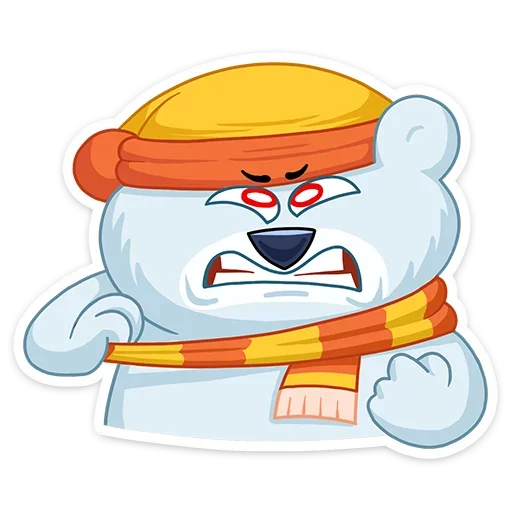 😡 Стикер «Осло» для Telegram