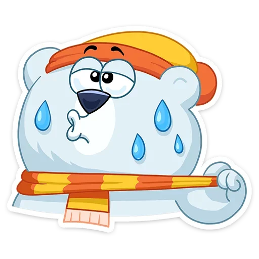 😓 Стикер «Осло» для Telegram
