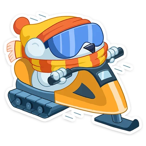🚗 Стикер «Осло» для Telegram