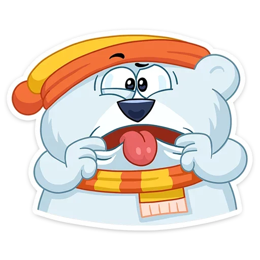 😛 Стикер «Осло» для Telegram