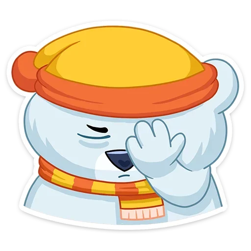 😕 Стикер «Осло» для Telegram
