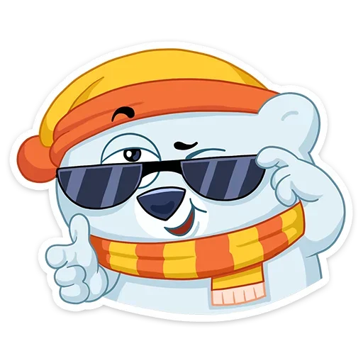 😎 Стикер «Осло» для Telegram
