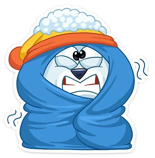 😨 Стикер «Осло» для Telegram