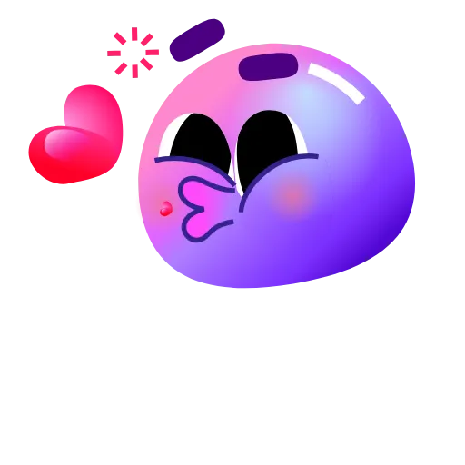 😘 Эмодзи «Осьминог» для Telegram