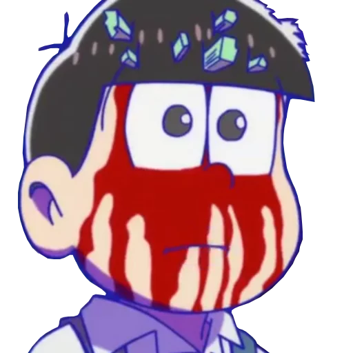 🤕 Стикер «Osomatsu Stickers» для Telegram