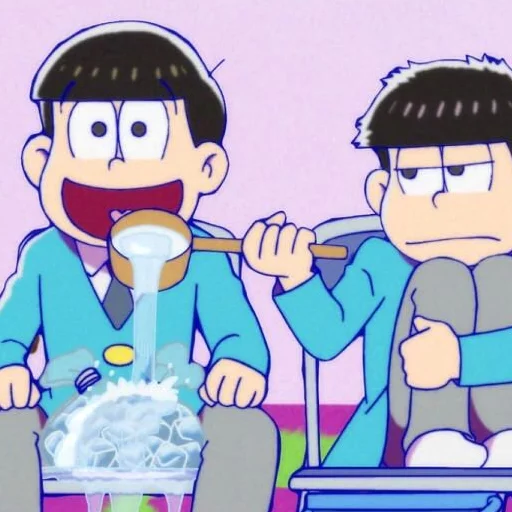 ❄ Стикер «Osomatsu Stickers» для Telegram