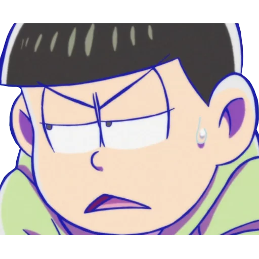 😒 Стикер «Osomatsu Stickers» для Telegram