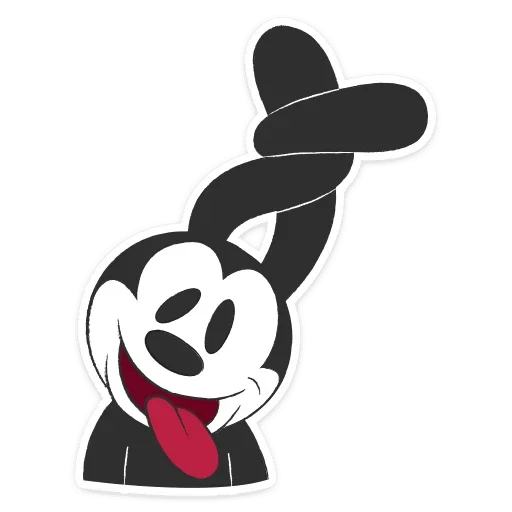 🤪 Стикер «Кролик Освальд» для Telegram