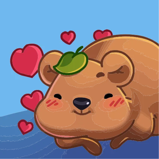 🥰 Эмодзи «Ося» для Telegram