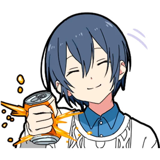 🍺 Стикер «Отаку тян Otaku chan» для Telegram