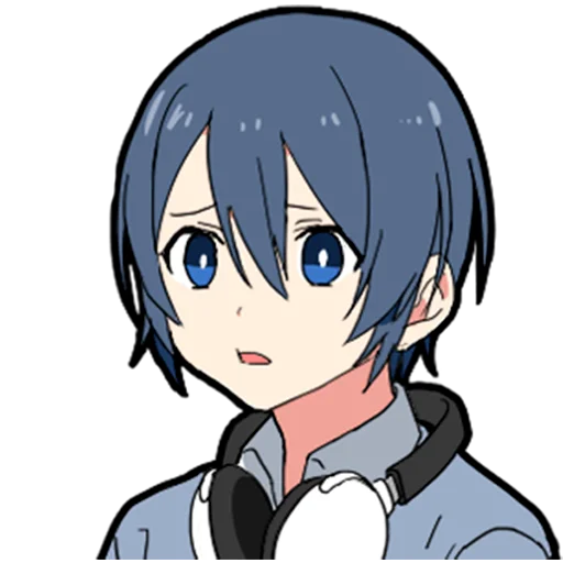 😧 Стикер «Отаку тян Otaku chan» для Telegram