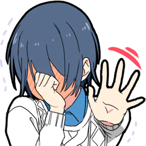 😳 Стикер «Отаку тян Otaku chan» для Telegram