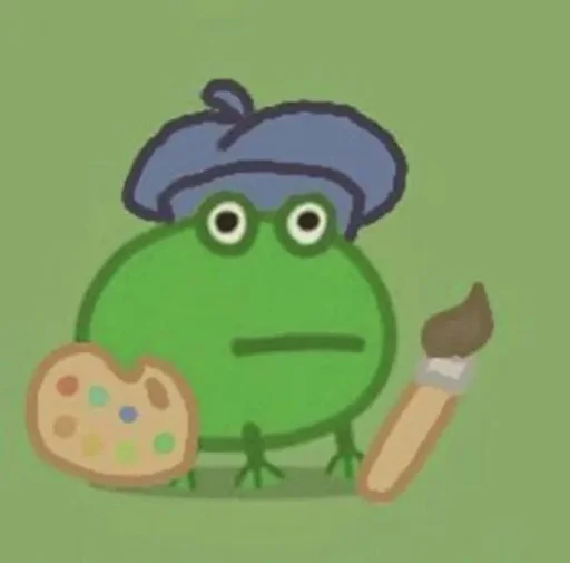 🎨 Стикер «смішні лягушькі» для Telegram