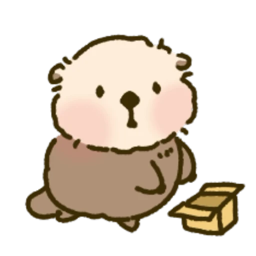 Стикерпак Otter для Telegram — скачать