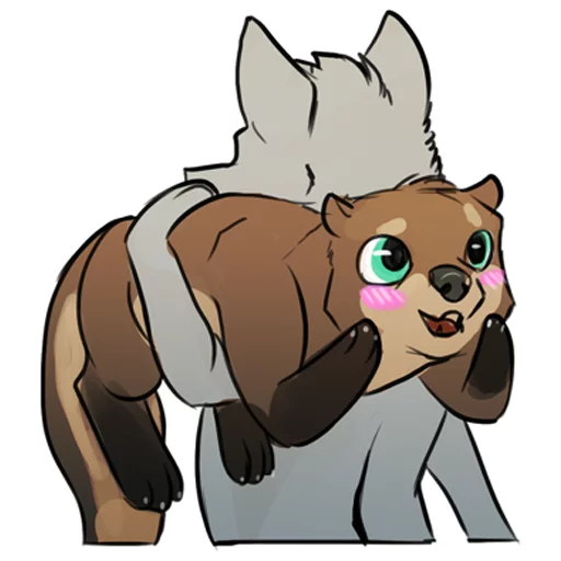 😳 Стикер «Otterpack» для Telegram
