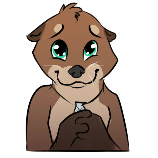 ☺️ Стикер «Otterpack» для Telegram