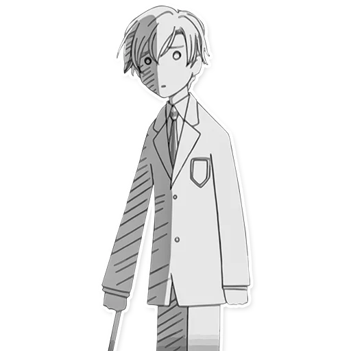 🙁 Стикер «Ouran High School Host Club» для Telegram