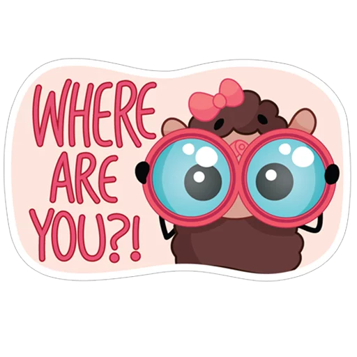 😊 Стикер «Овечка Лана» для Telegram