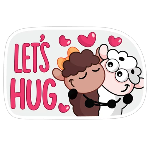😊 Стикер «Овечка Лана» для Telegram
