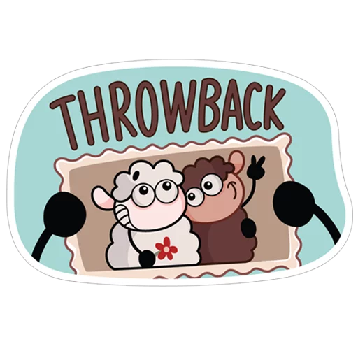 😊 Стикер «Овечка Лана» для Telegram