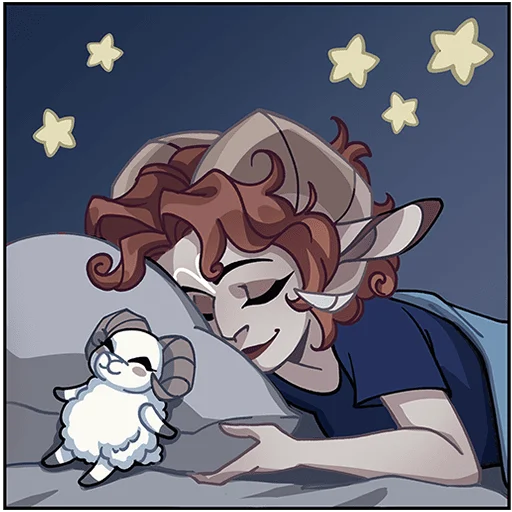 😴 Стикер «Овения Без Текста» для Telegram