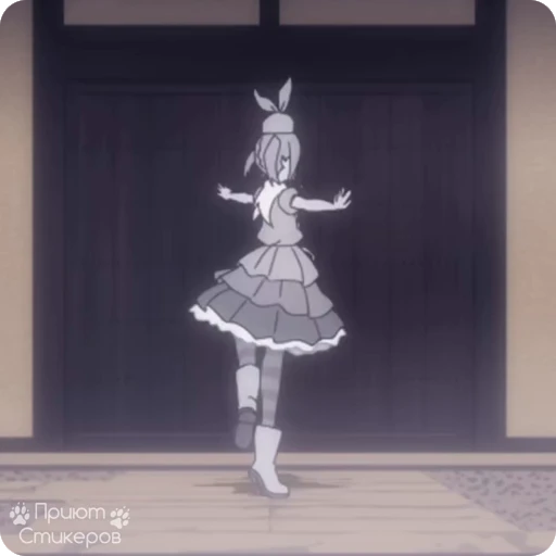 💃 Стикер «Owarimonogatari p1» для Telegram