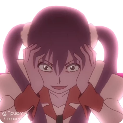 😰 Стикер «Owarimonogatari p1» для Telegram