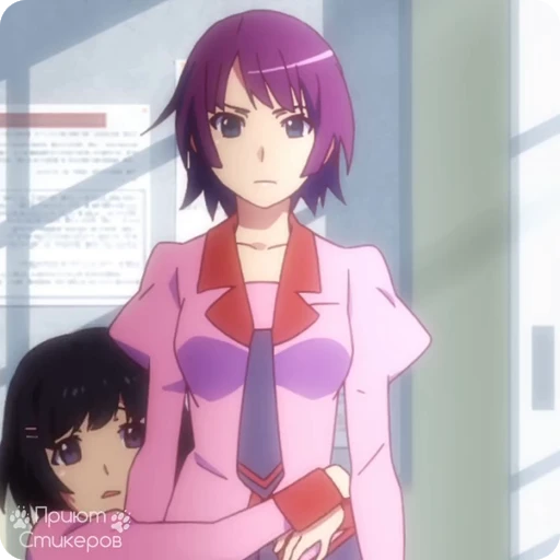 🫂 Стикер «Owarimonogatari p1» для Telegram